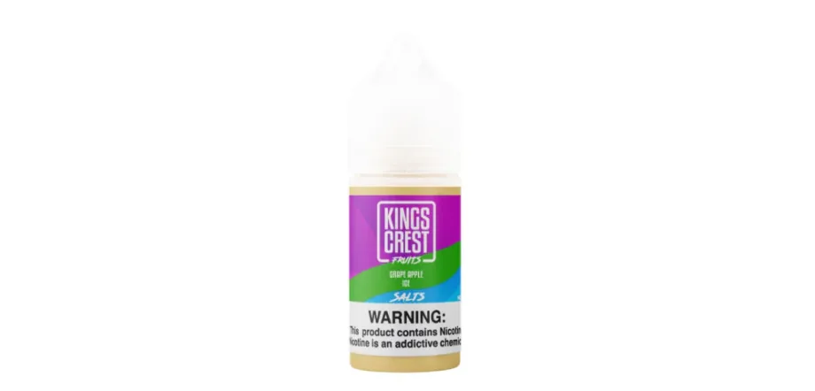 KINGS CREST FRUITS GRAPE APPLE ICE NICSALT